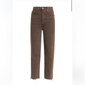 NWOT RE/DONE Brown jeans